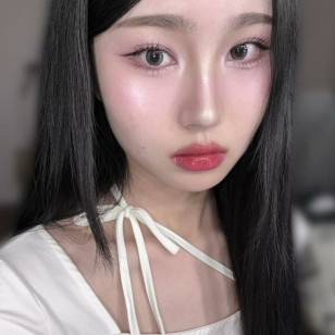 【散光】Lenbling Eye Only 1 Month Olovue Water Olive 每月抛棄散光彩妝隱形眼鏡